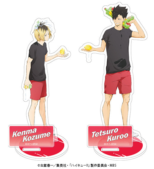 ハイキュー!!」日向＆影山たちが“水遊び”！ 描き下ろしグッズ登場の