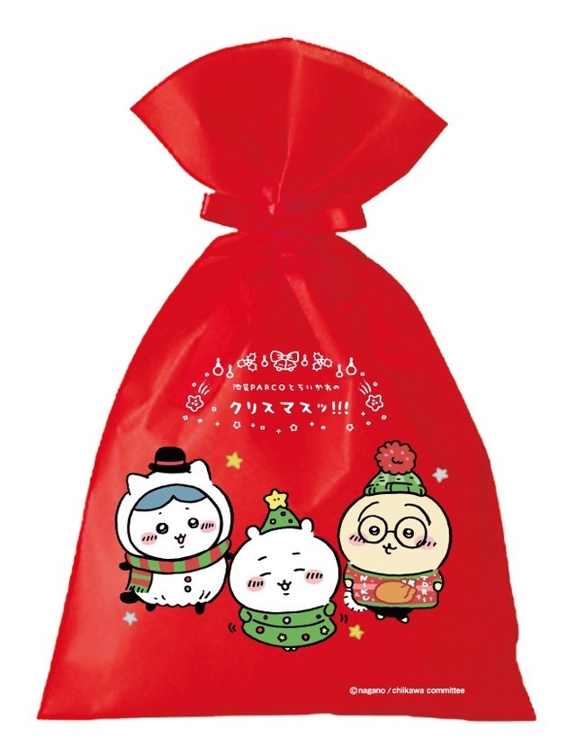 ちいかわ」ちいかわたちとクリスマスパーティ♪ 池袋PARCOで“ちいかわ