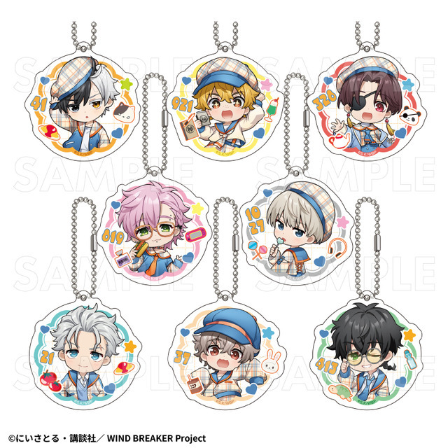 WIND BREAKER」桜遥、蘇枋隼飛、十亀条たちのチェックセーラー姿が超ド