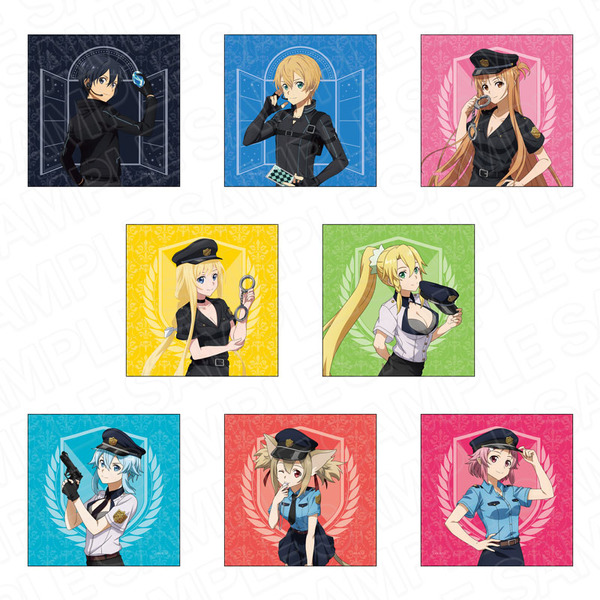 ソードアートオンライン マルイ B賞 特大アクリルフィギュア 怪盗 警察