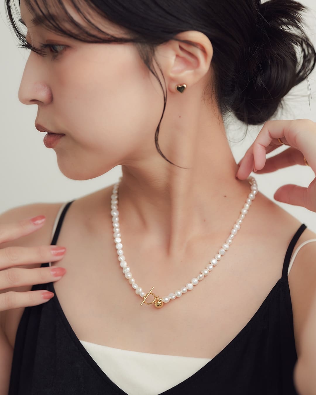 1/23(金)20:00～再入荷】【S925】淡水バロックパールマンテル