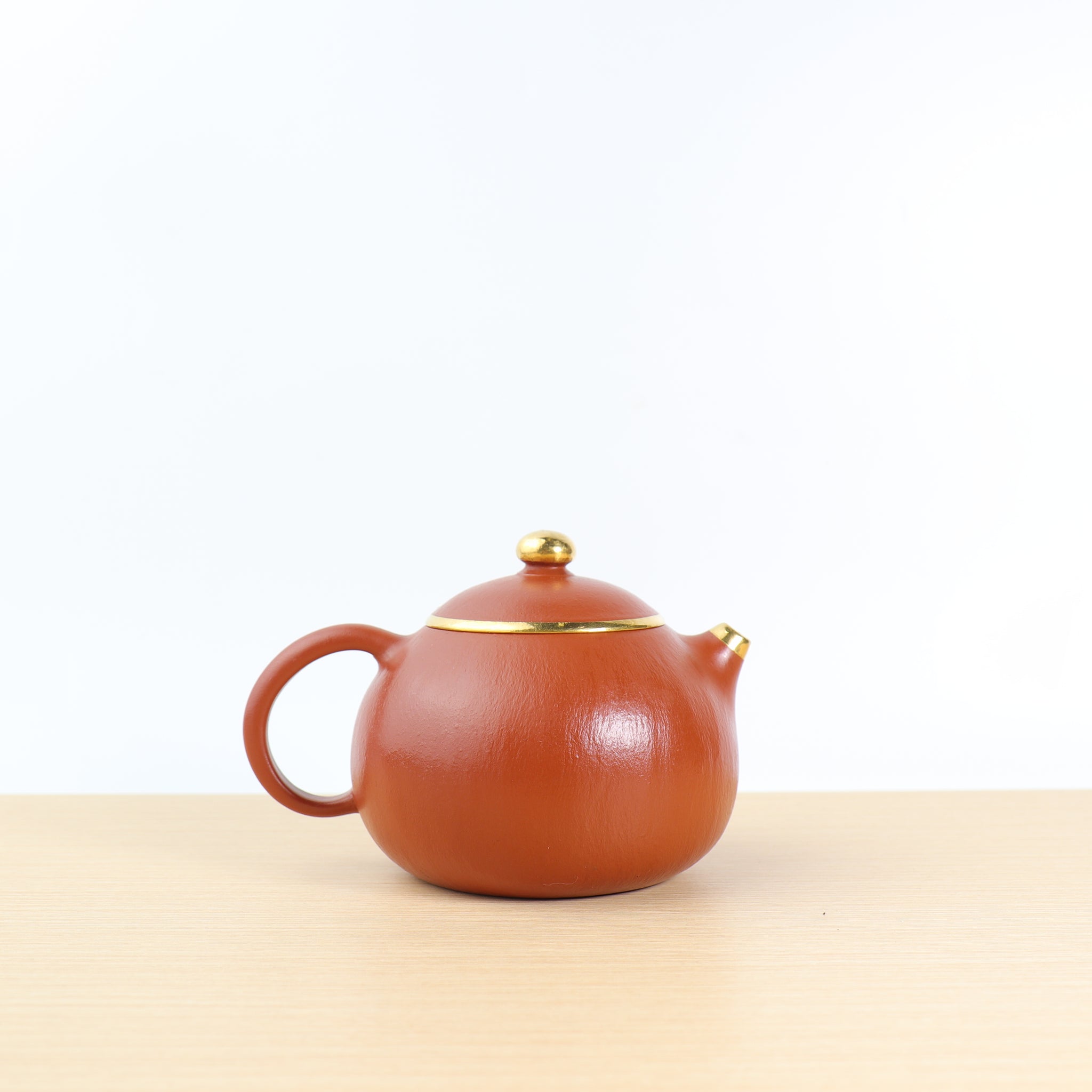 煎茶道具 （D）時代煎茶道具 古渡唐物朱泥紫砂急須 漢詩彫 水