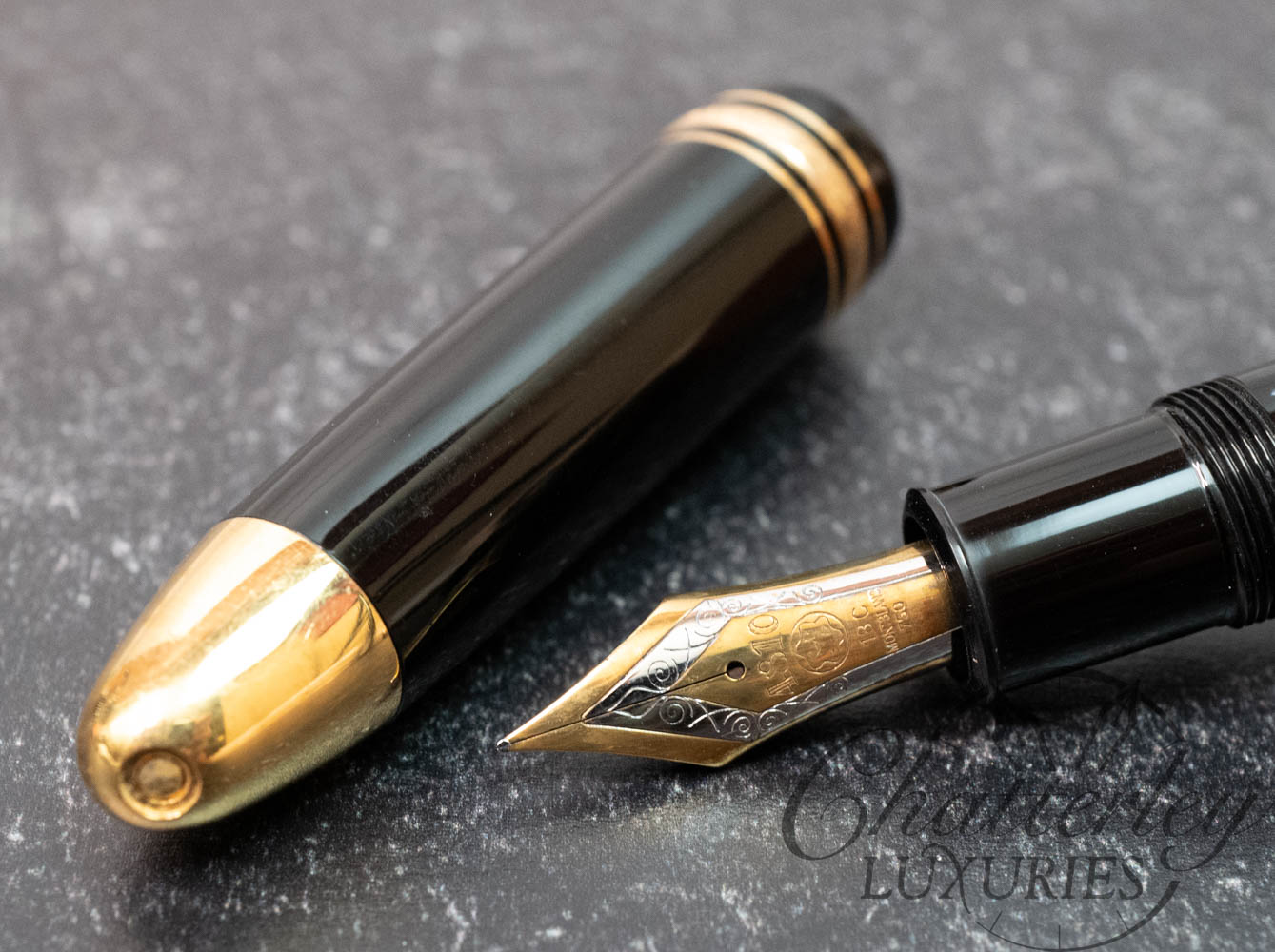 Montblanc Meisterstuck 149 Yellow Gold-Coated Tri-Color 18C Nib