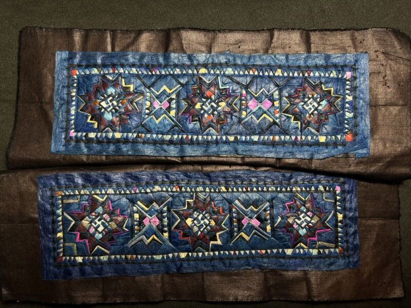 セミアンティーク？ミャオ族の前掛け