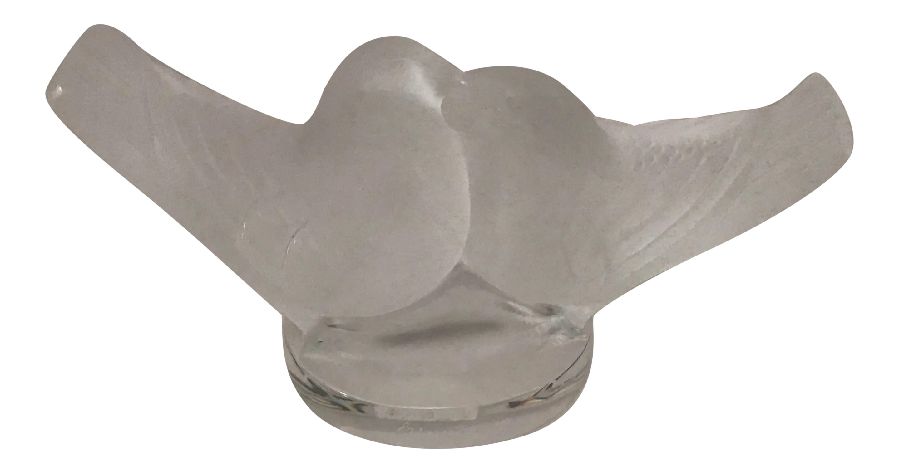 LaLique Society of America 1993 Crystal Love Birds New in Box