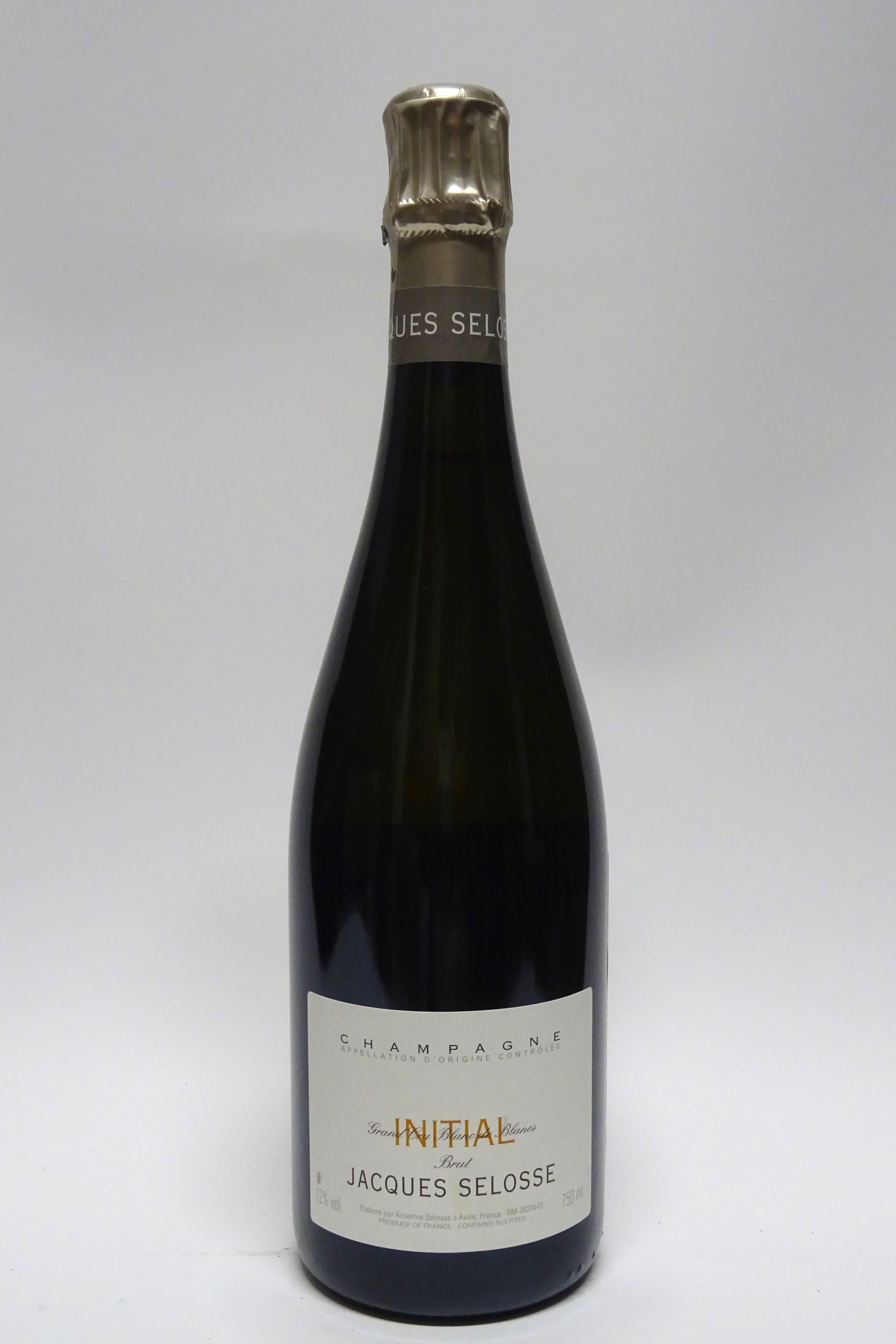 Selosse, Jacques NV Champagne Initial Brut (disg. 10/25/16