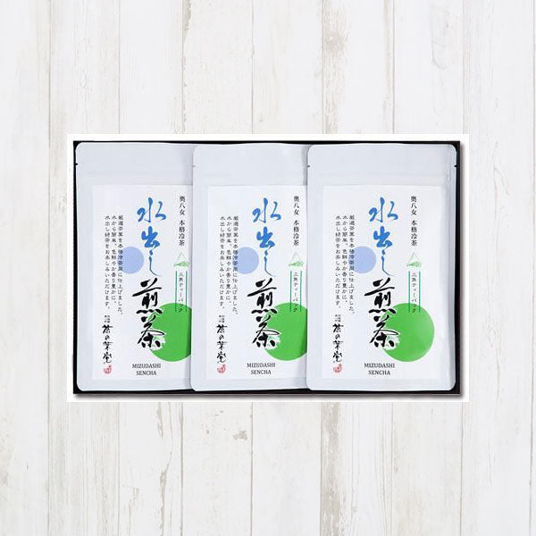 八女茶、新茶(水出し煎茶)6袋(煎茶)3袋(白折)3袋(玄米茶)3袋 くぅたん