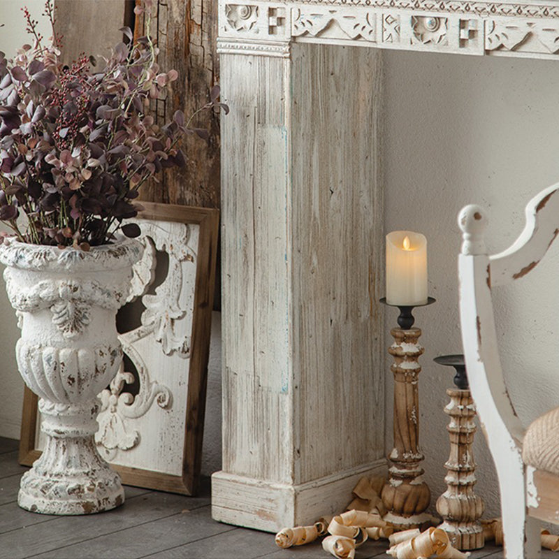 Chanté公式｜マントルピース エレガント アンティークホワイト