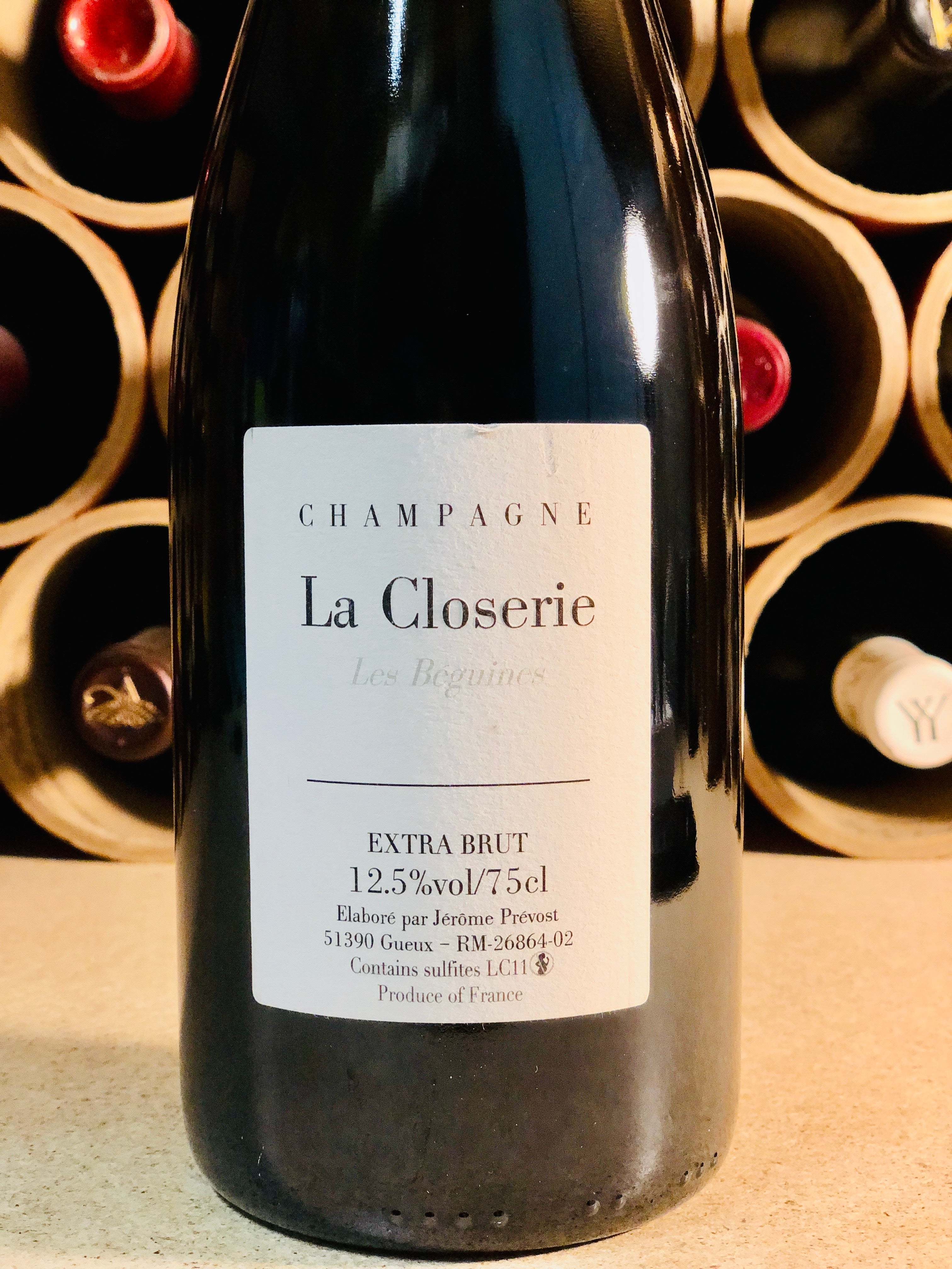 Jerome Prevost, La Closerie, Les Beguines, Extra Brut NV – CHAPTER