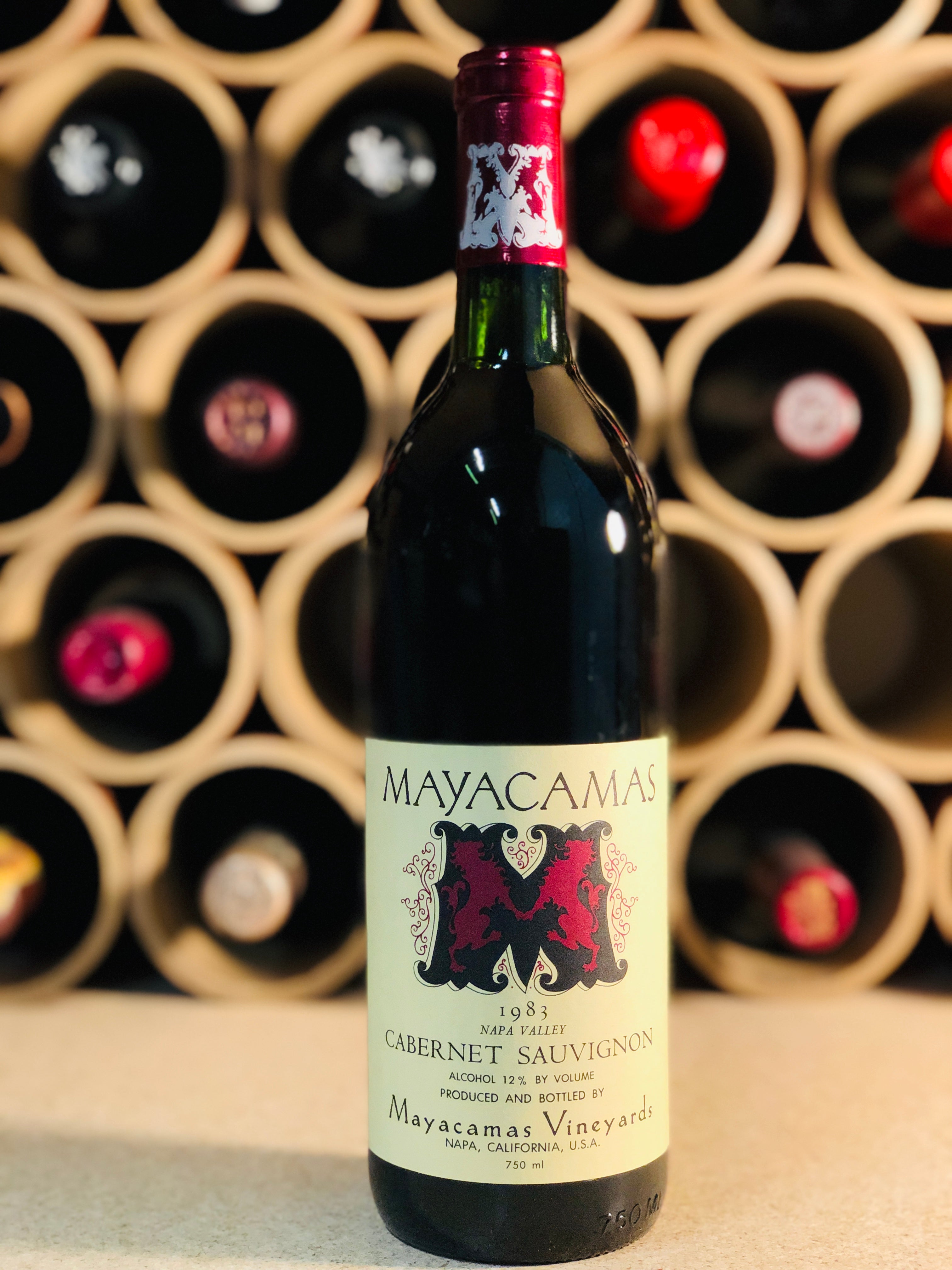 Mayacamas, Napa Valley, Mt. Veeder, Cabernet Sauvignon 1983 (BN