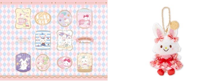 ウィッシュミーメル 10周年 アニバーサリー レプリカ絵画 サンリオ