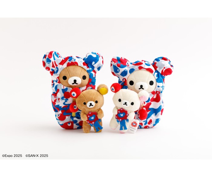 リラックマ × チュッパチャプス コラボ】ぬいぐるみ5点セット