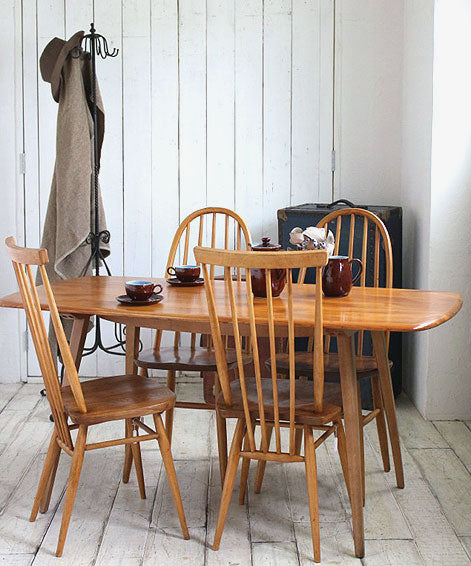 イギリスアンティーク家具 アーコール社 リフェクトリーテーブル 1950