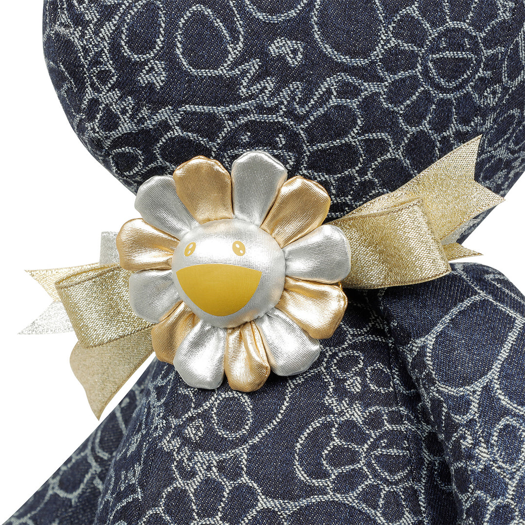 村上隆 Flower Skull Bearフラワー スカル ベア デニム 激レア 村上隆