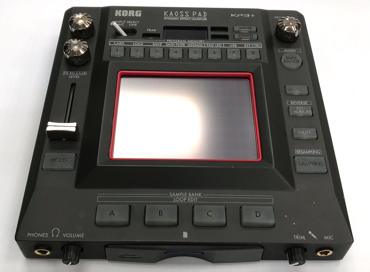 KORG「カオスパッド」KP3 KAOSS PAD KP3+ - Dynamic Effect/Sampler