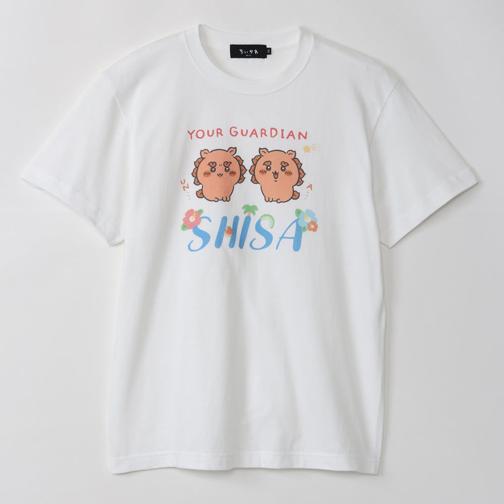 ちいかわ シーサー祭り！！！ Tシャツ GUARDIAN SHISA ホワイト | ちい