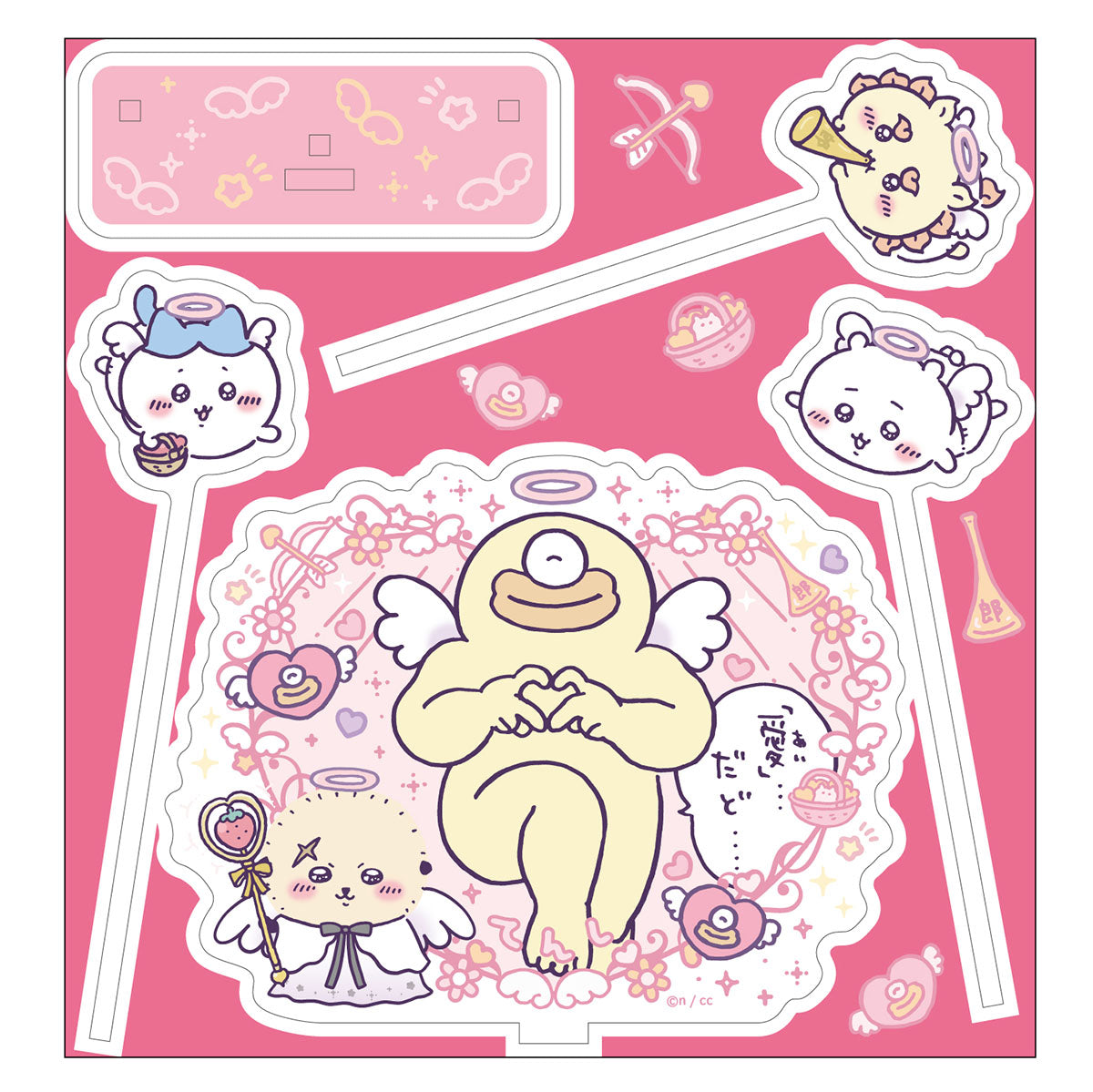 ちいかわ てんし♡あくま 2WAY ピックリルスタンド（①てんし） | ちい