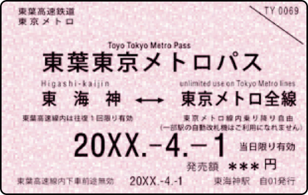 CHIKA TOKU」一日乗車券特典ガイド CHIKA TOKU 特典対象乗車券一覧