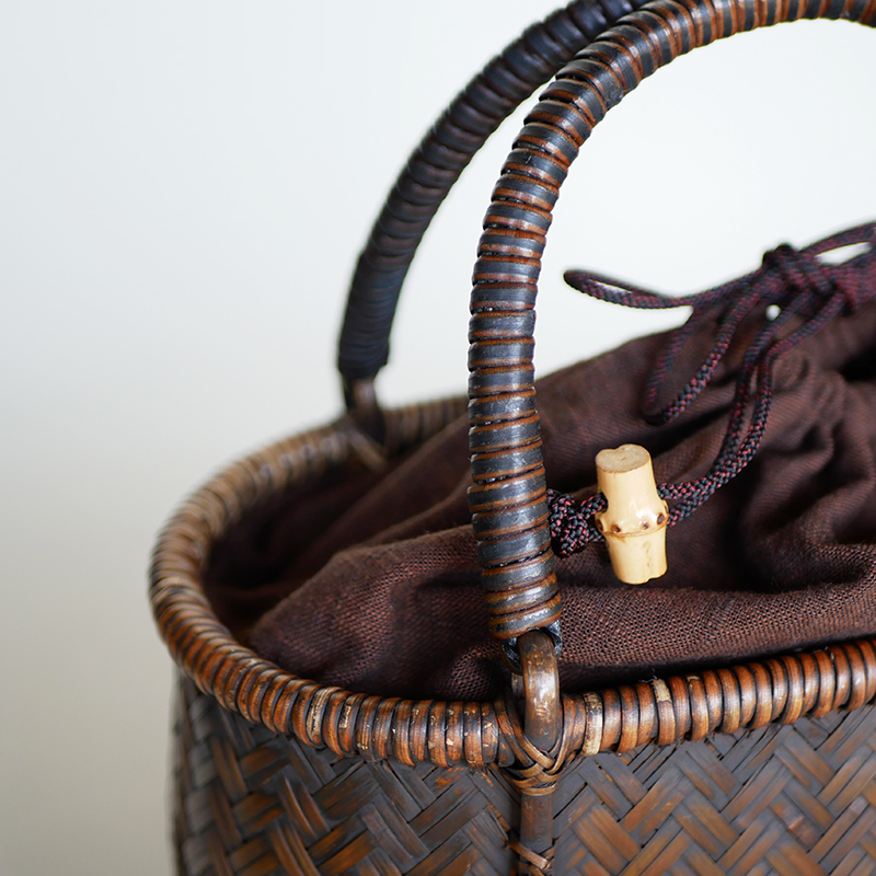 網代編み竹のバッグ | 竹巧彩 | 公式ウェブサイトｰ竹のバッグ・財布・小物