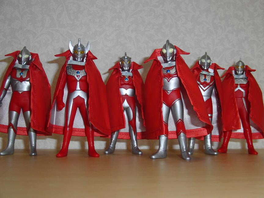 ウルトラ6兄弟セット 光の国ブラザーズマント ver.: ウルトラ地球防衛