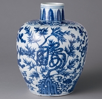 中国骨董品：大明萬暦年製の陶磁器の買取と鑑定・査定、オークション