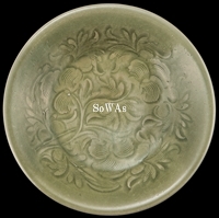 中国 耀州窯 青磁碗 送料込み250807 中国 耀州窯 青磁碗 送料込み