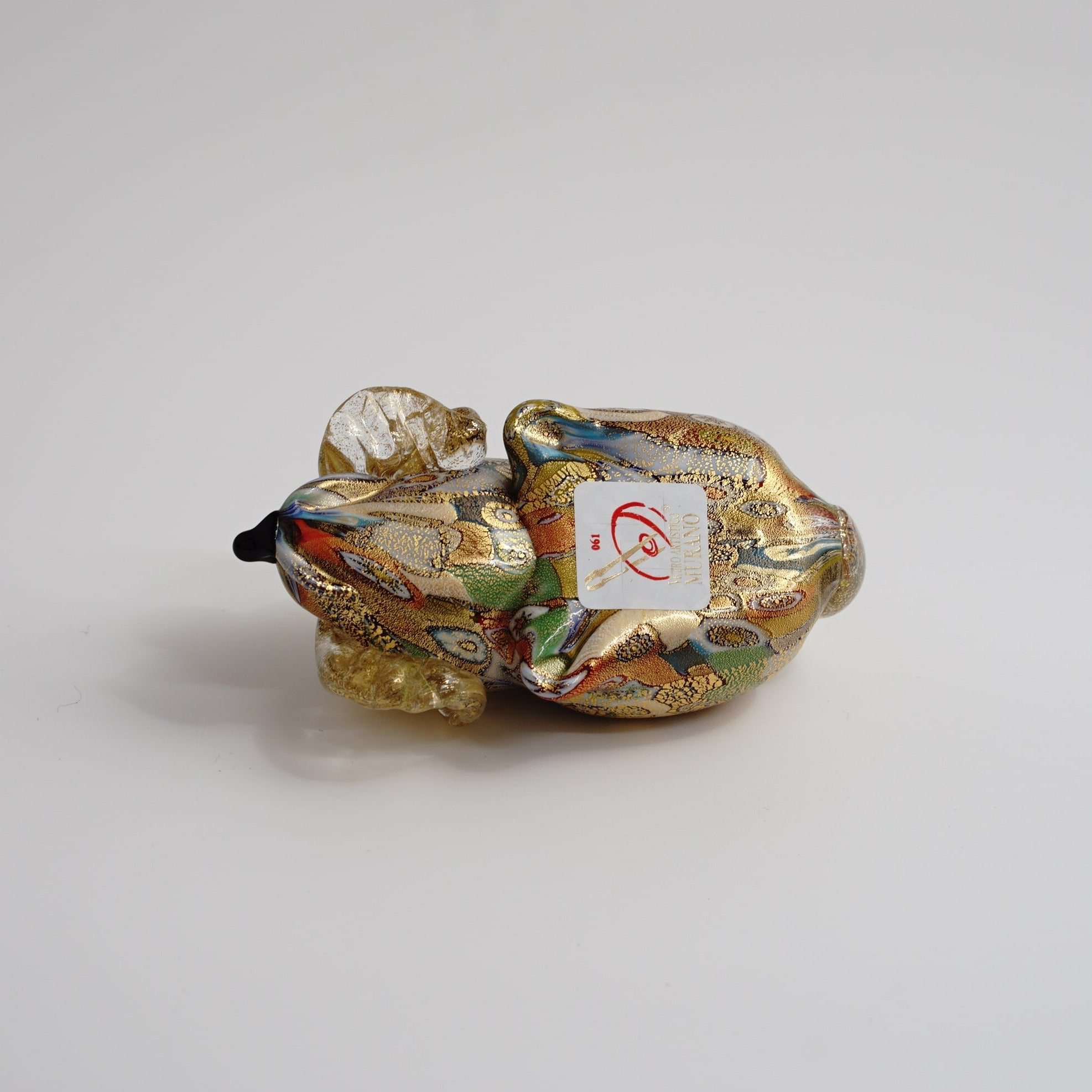 ムラーノガラス（ベネチアングラス）〈オブジェ／置物〉「戌」ムリーネ