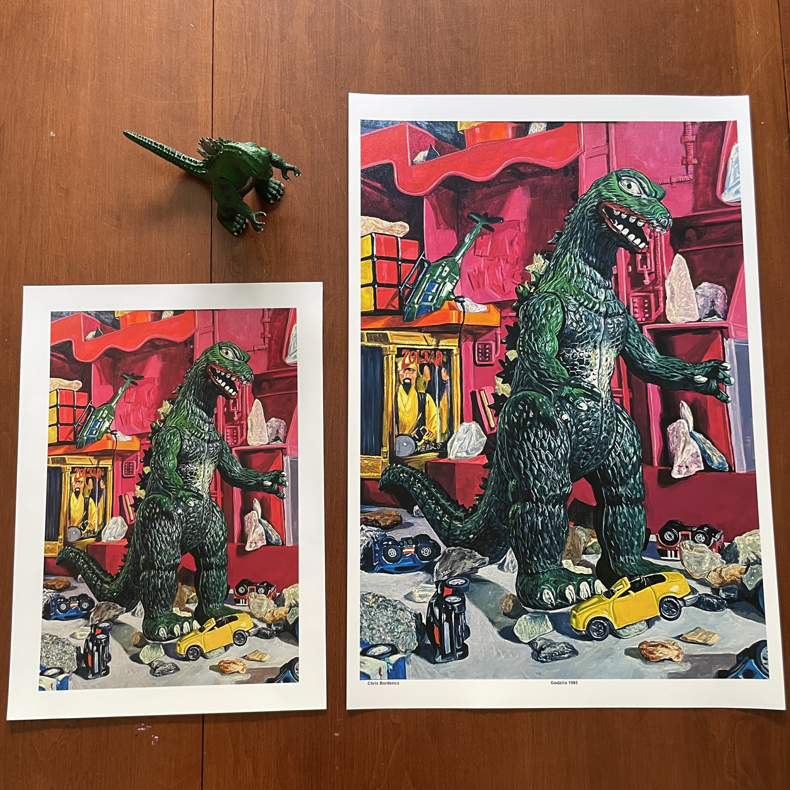 Godzilla 1985 – Signed Hot Press Archival Giclee Print (2 Sizes