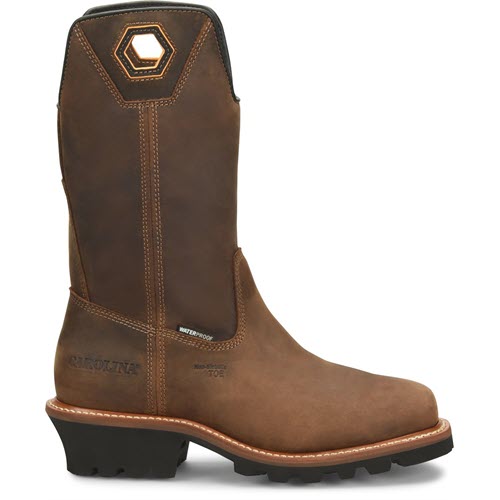 CAROLINA COPPICE WELLINGTON WP MEN'S WORK COMP TOE LOGGER BOOT