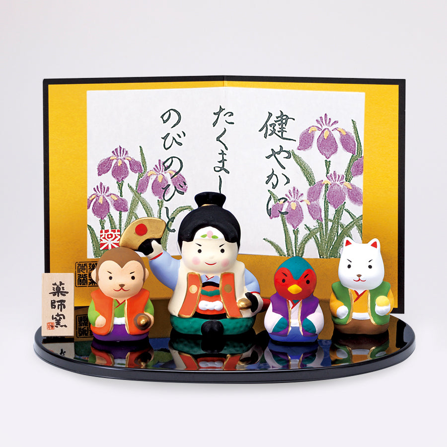 錦彩桃太郎飾り – 中外陶園オンラインストア