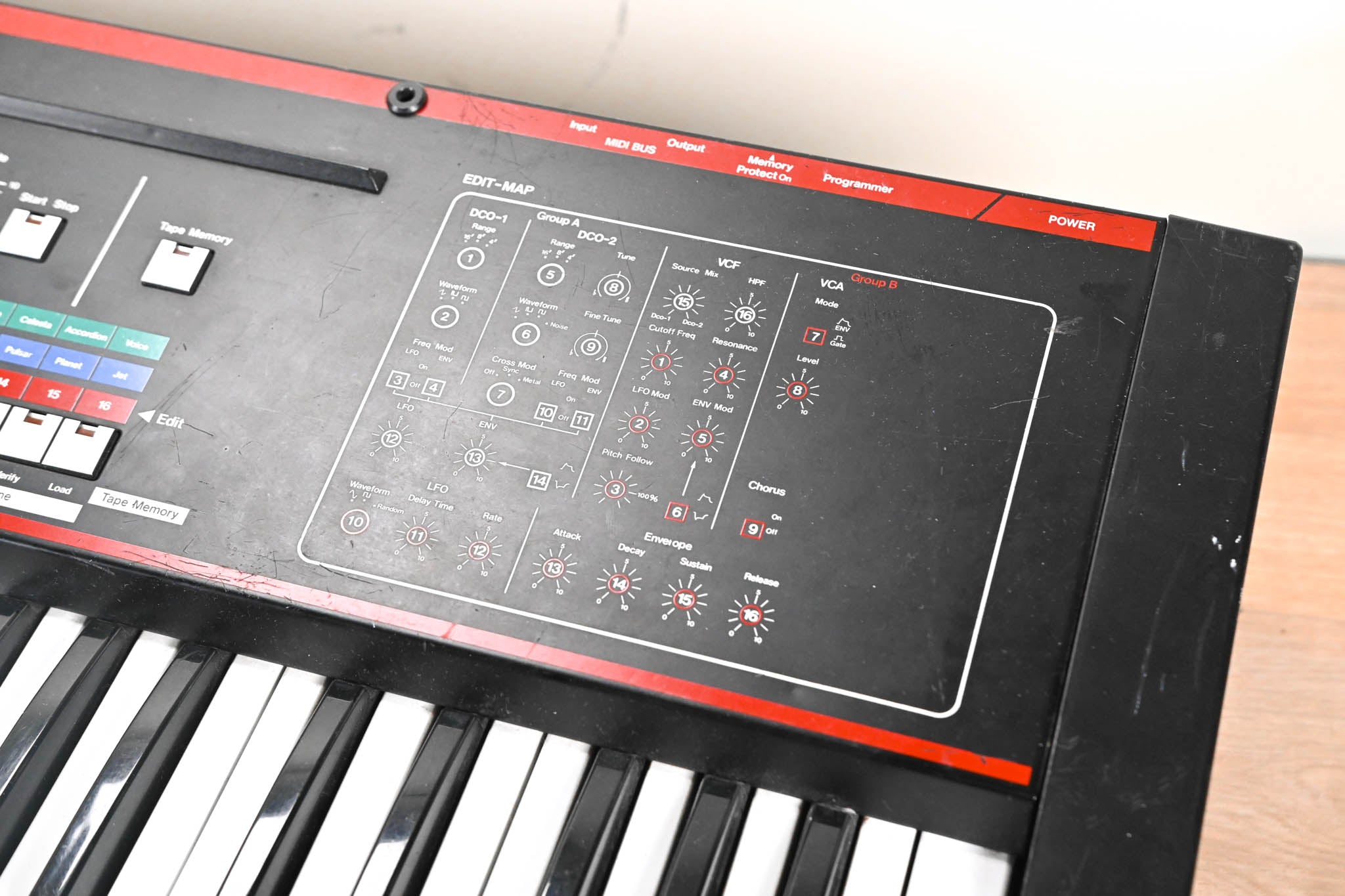 Roland JX-3P 61-Key Programmable Preset Polyphonic Synthesizer CG007XJ