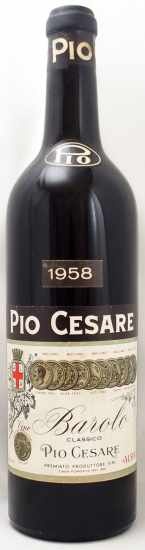 送料無料】1958年 バローロ ピオ・チェーザレBAROLO PIO CESARE