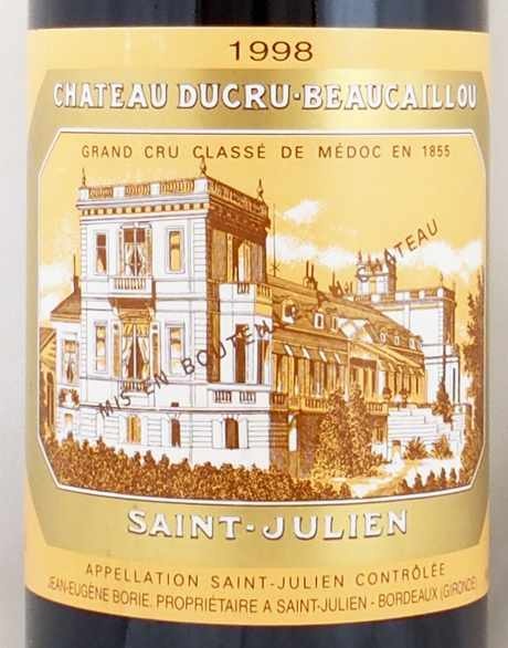送料無料】1998年 シャトー デュクリュ ボーカイユ CHATEAU DUCRU