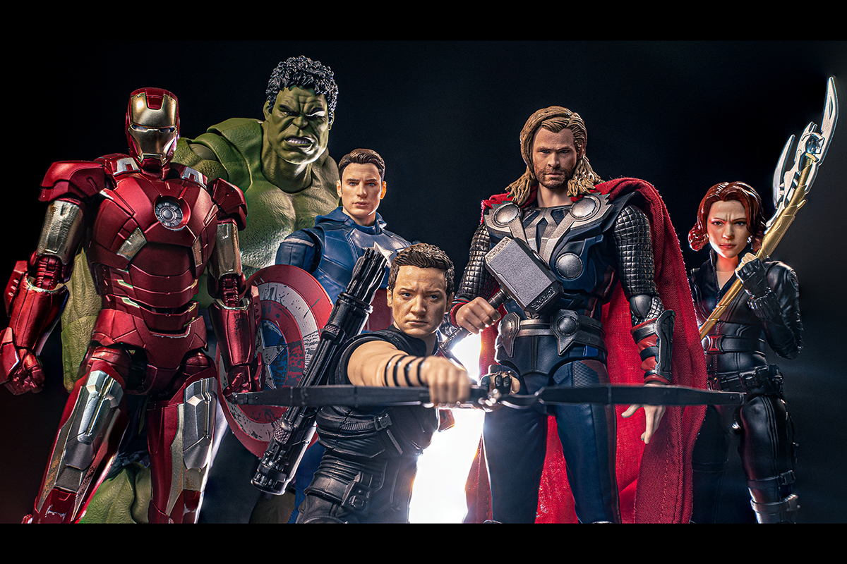 クラーリ フィギュアーツ ブラックウィドウ ホークアイ 2点セット S.H.