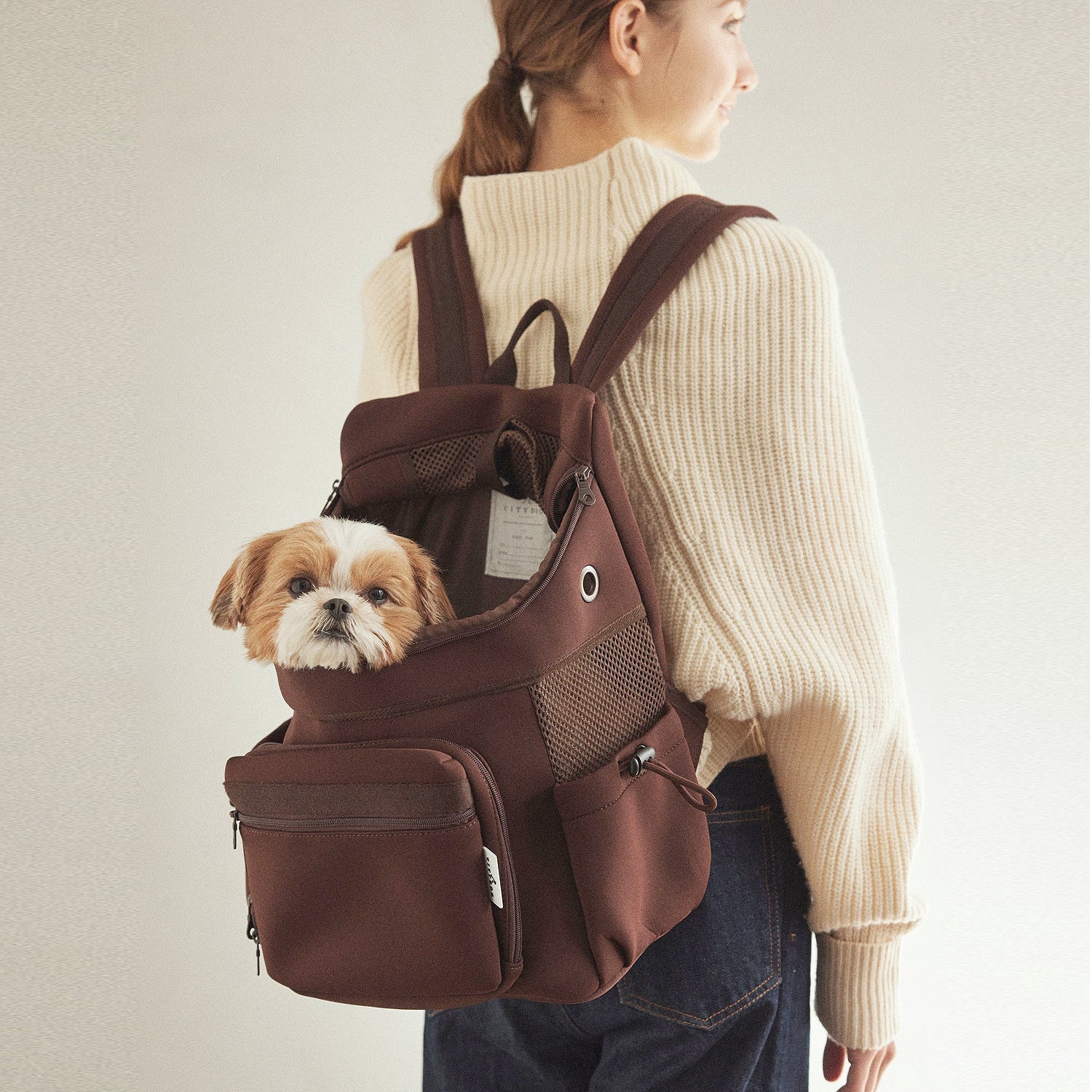 犬用 ネオプレーンバックパックキャリー CITYDOG(シティドッグ