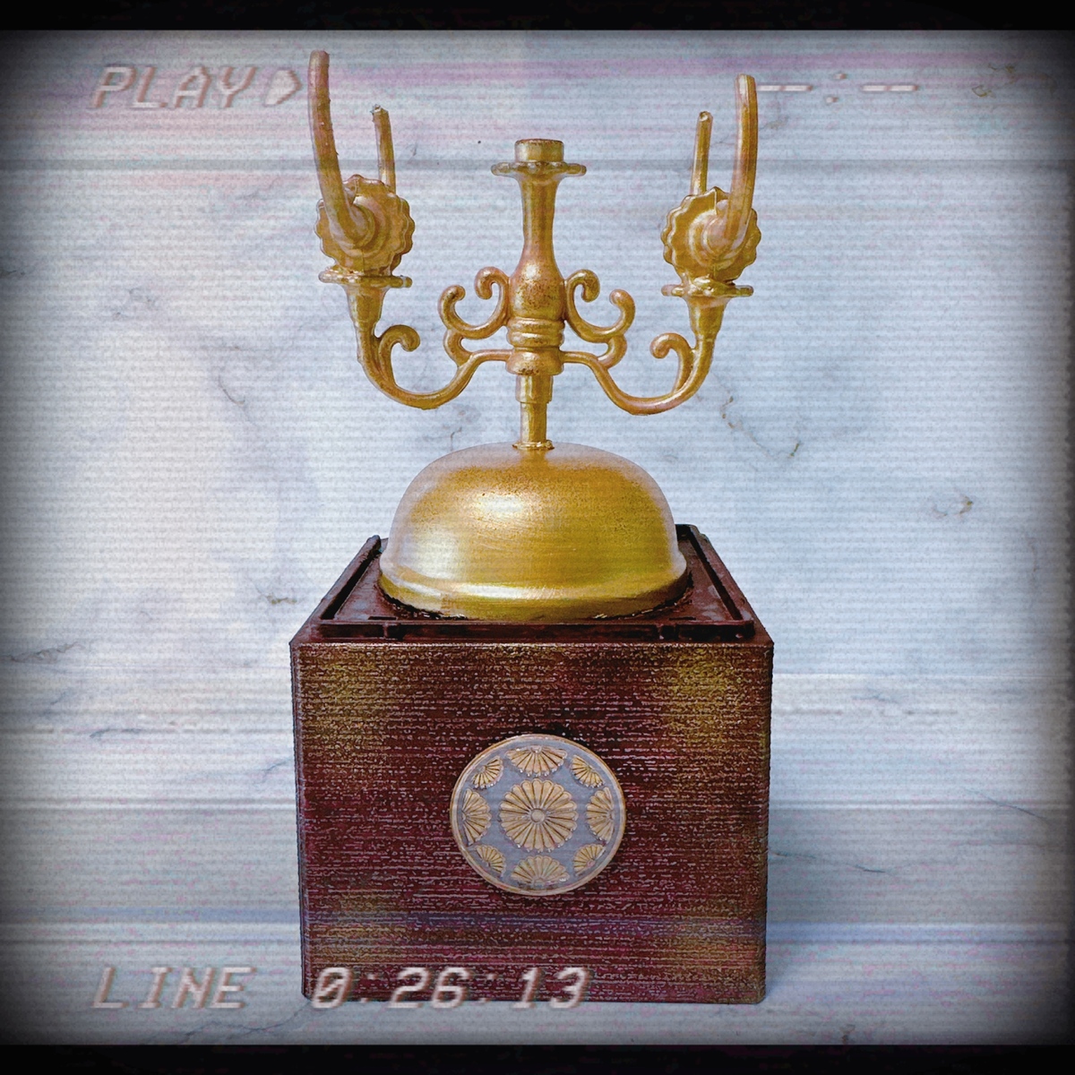 アンティーク 昭和レトロ 電話受話器置き台 アンティーク 昭和レトロ