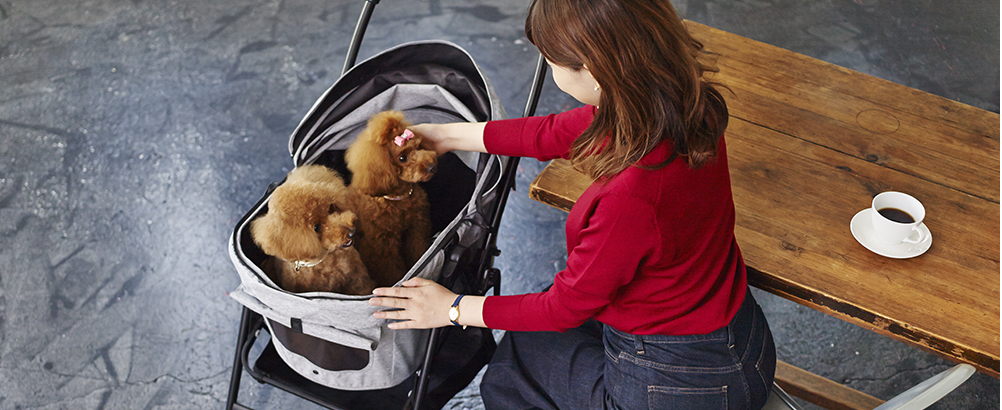 ペットカート｜ミリクランライト｜コムペット（compet）