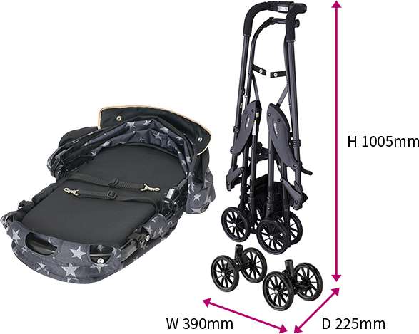 ペットカート｜コムペット ミリミリ EG ロング D｜コムペット（compet）