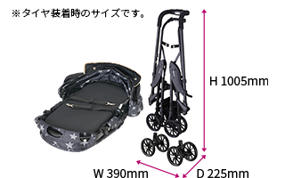 ペットカート｜コムペット ミリミリ EG ロング D｜コムペット（compet）