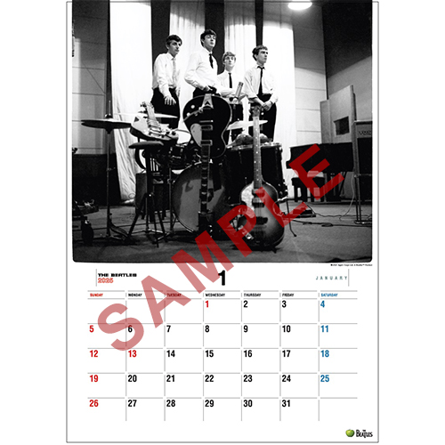 公式カレンダー2025[グッズ] - ザ・ビートルズ - UNIVERSAL MUSIC JAPAN