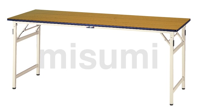 軽量作業台／ワークテーブル耐荷重200kg （折りタタミタイプ固定式H740
