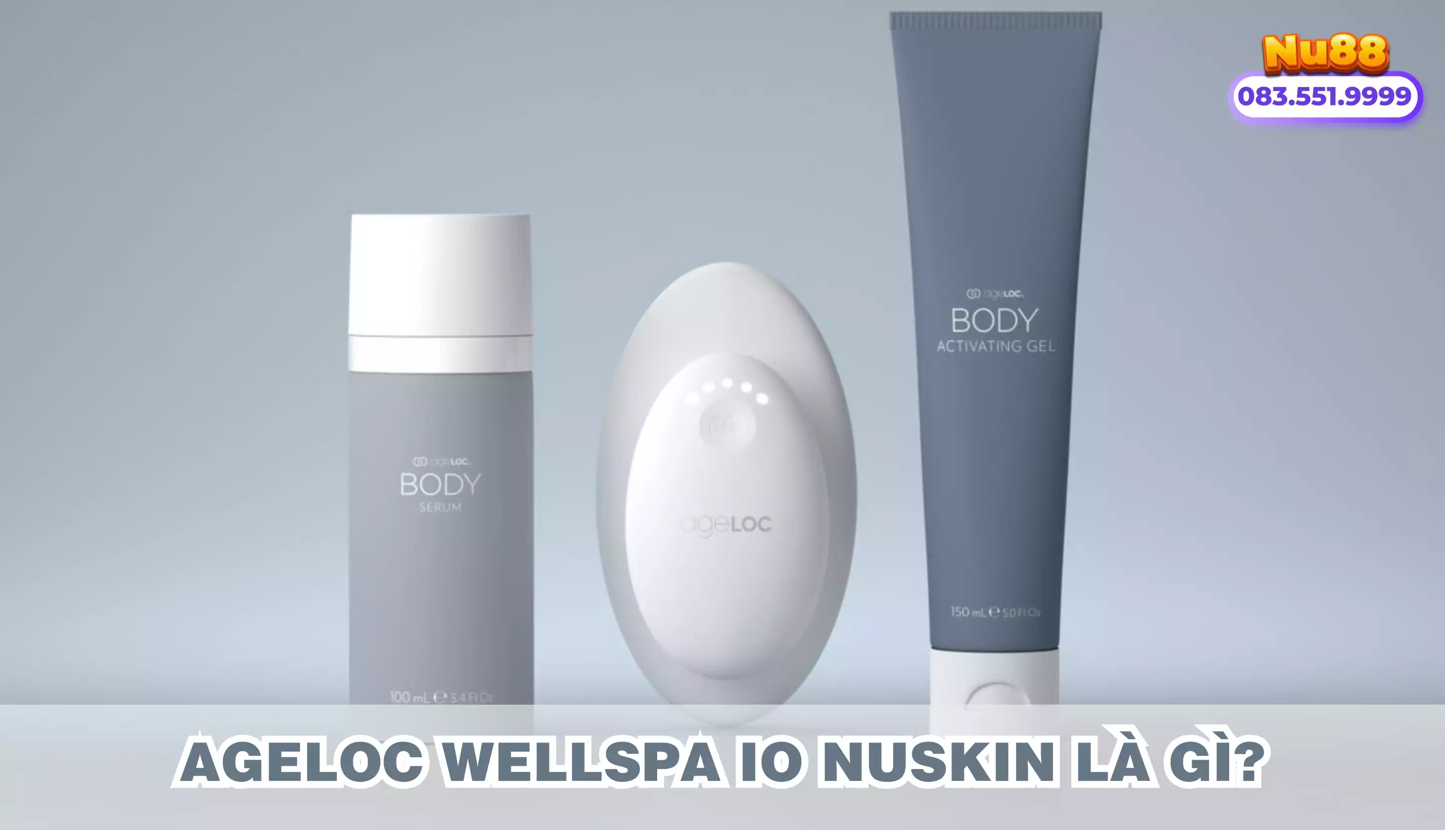 WellSpa BODY SERUM & GEL セット Nuskin nu skin ageloc WellSpa io +