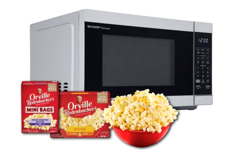 1.1 cu. ft. Mid Size Countertop Microwave Oven | SHARP