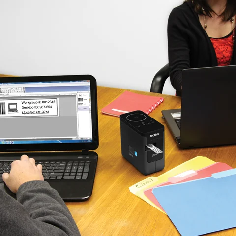 Brother P-touch PTP750W | Compact Label Maker, Wireless Enabled