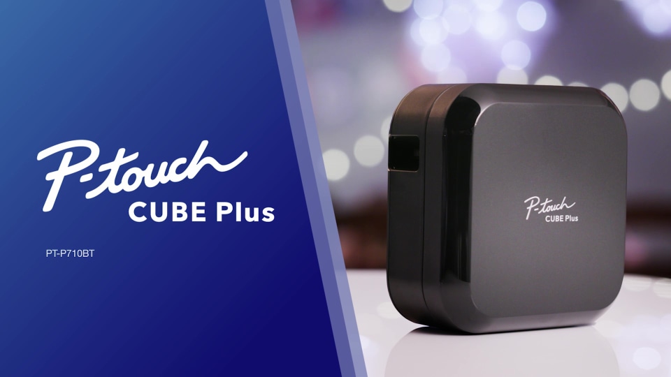 Brother P-touch CUBE Plus PT-P710BT Wireless Bluetooth Label Maker