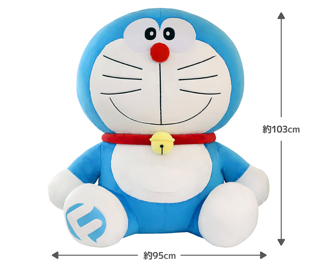 受注受付は9/30まで】約103cmの特大ドラえもんぬいぐるみ｜ドラえもん