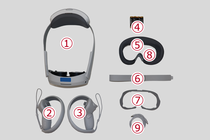 サティ！PICO 4 VRヘッドセット グレー 本体 pico4 vrヘッドセット」の