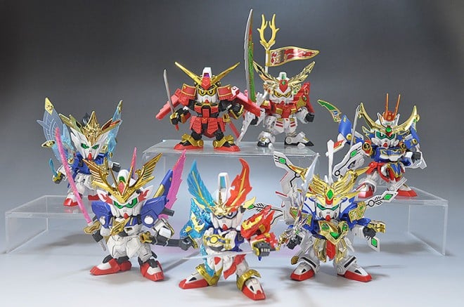 BB戦士マイスター”が制作した隠密頑駄無「パーツ流用のイメージを