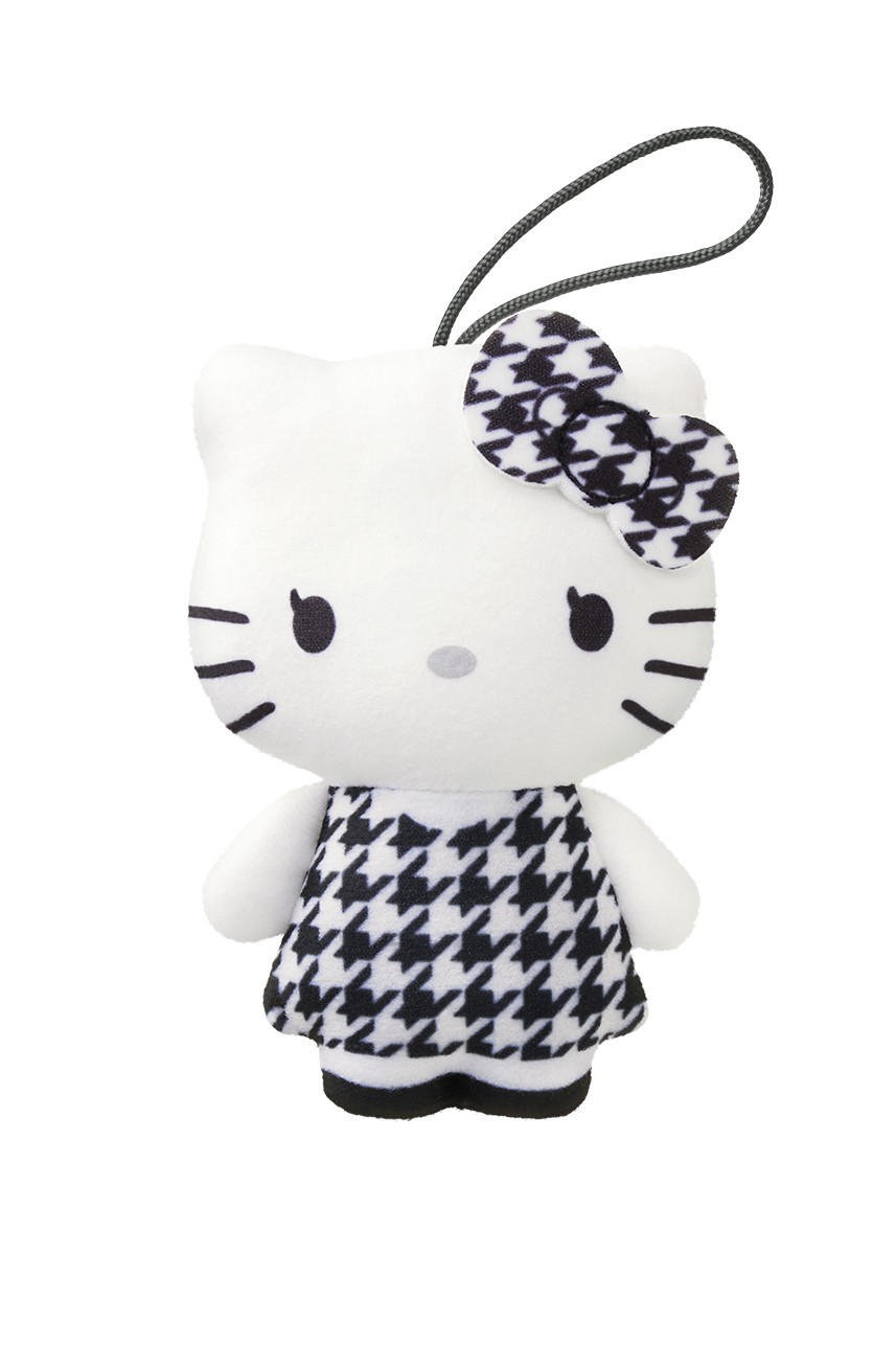 No.1125 ハローキティ 千鳥格子 ぬいぐるみ 画像・写真 | 『ハッピー