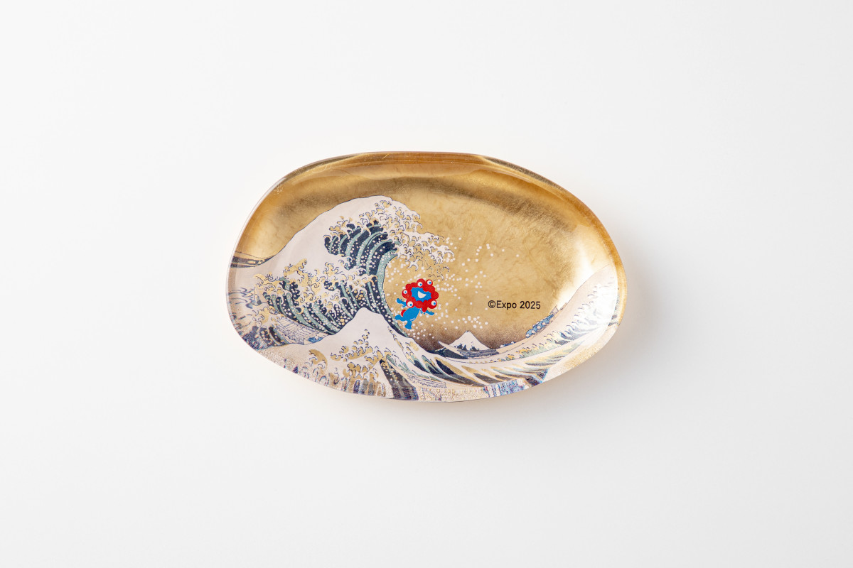 大阪·関西万博 会場限定】 ミャクミャク 箔一 ガラストレー